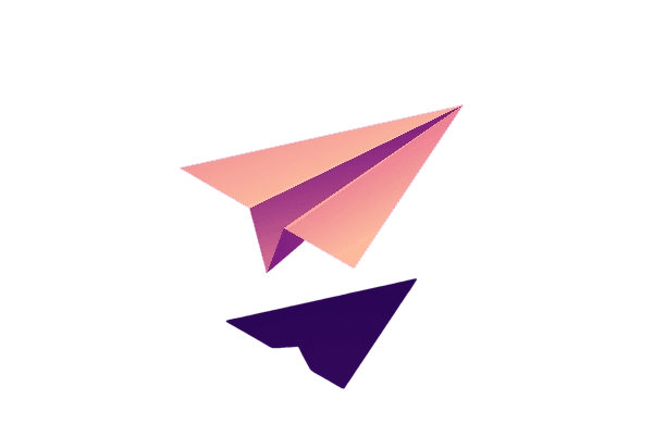 Paper plane background
