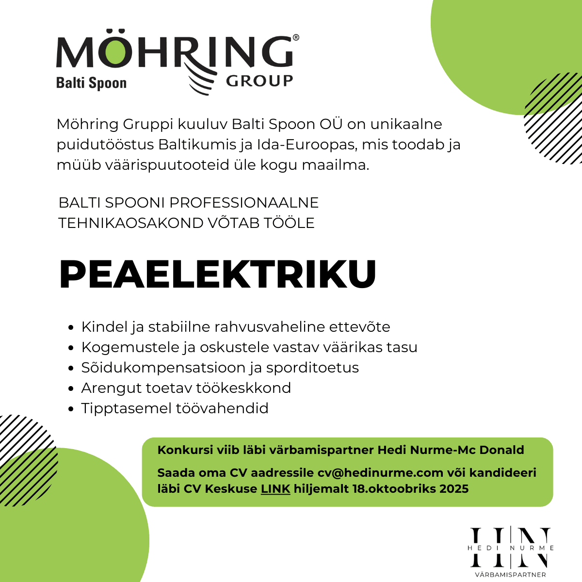 Previous Balti Spoon Peaelektrik Job Ad