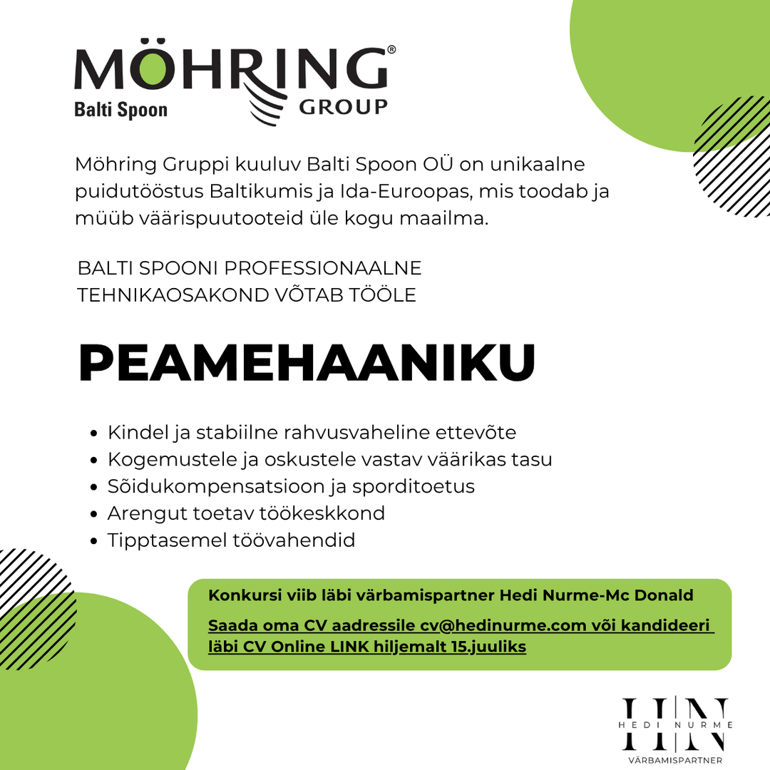 Mohring Job Ad